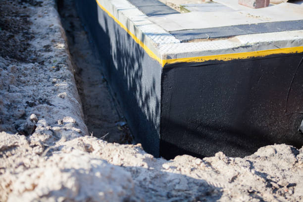 SJ Waterproofing Pros completing home waterproofing near Raymond, WA